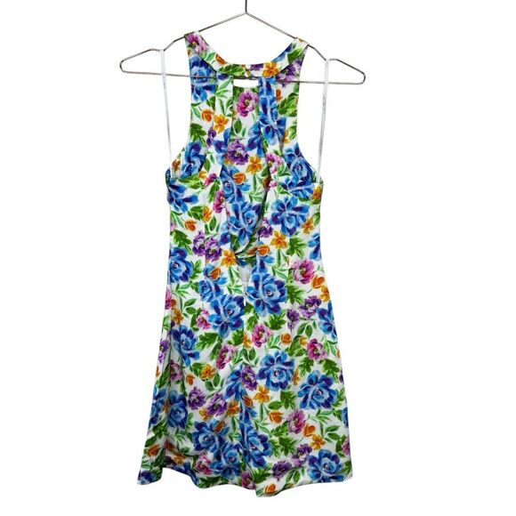 NEW For Love and Lemons Lucy Mini Dress Floral Size XS - Picture 6 of 10